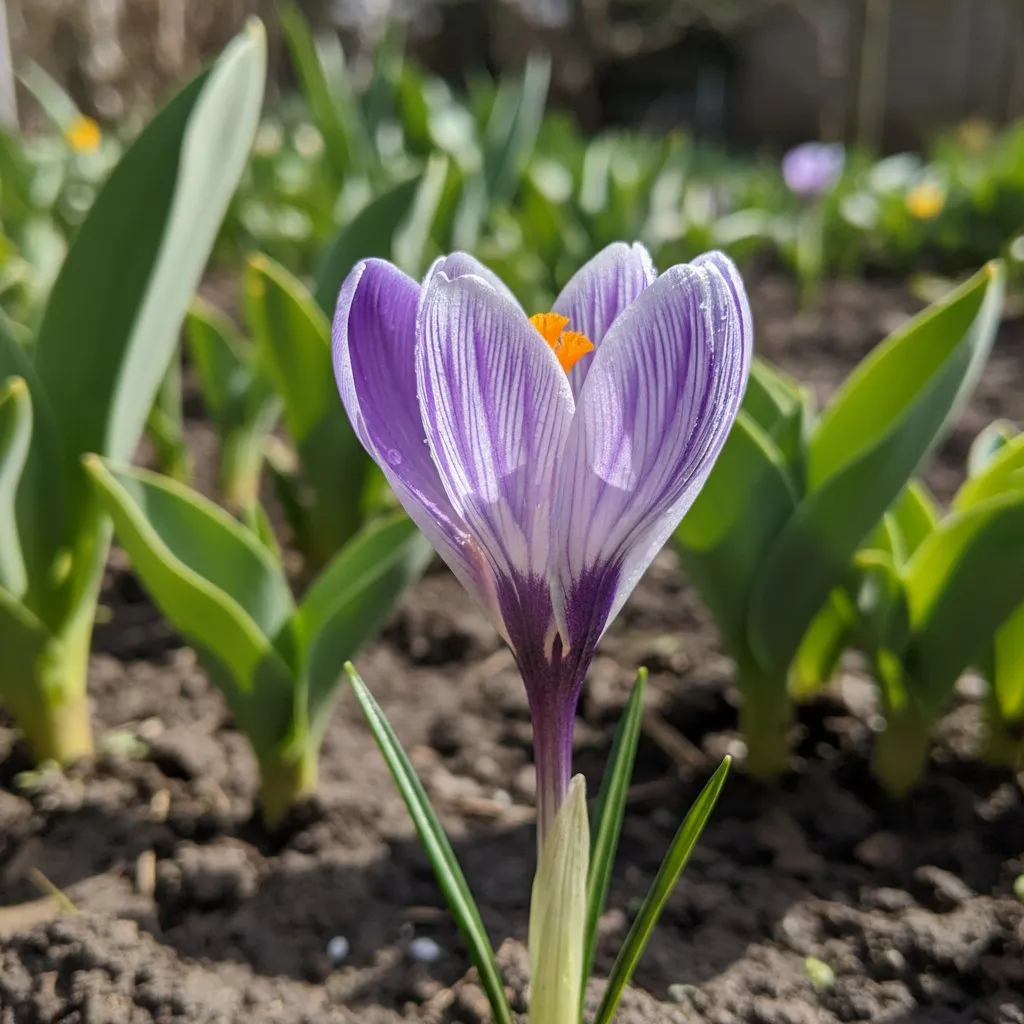 Луковицы крокуса в Южно-Сахалинске купить в питомнике растений